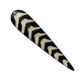 Delta Design Batik Bone Feather Pendant - The Bead Chest
