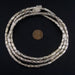 Silver Ethiopian Scratch Beads (6x4mm) - The Bead Chest