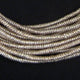 Silver Heishi Ethiopian Beads (3mm) - The Bead Chest