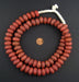 Old Sherpa Coral Glass Beads (Long Strand) - The Bead Chest