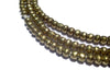 Round Brass Ethiopian Beads (3mm) - The Bead Chest