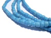 Turquoise Blue Ghana Glass Beads (2 Strands) - The Bead Chest