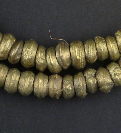 Old Nigerian Brass Rings - The Bead Chest