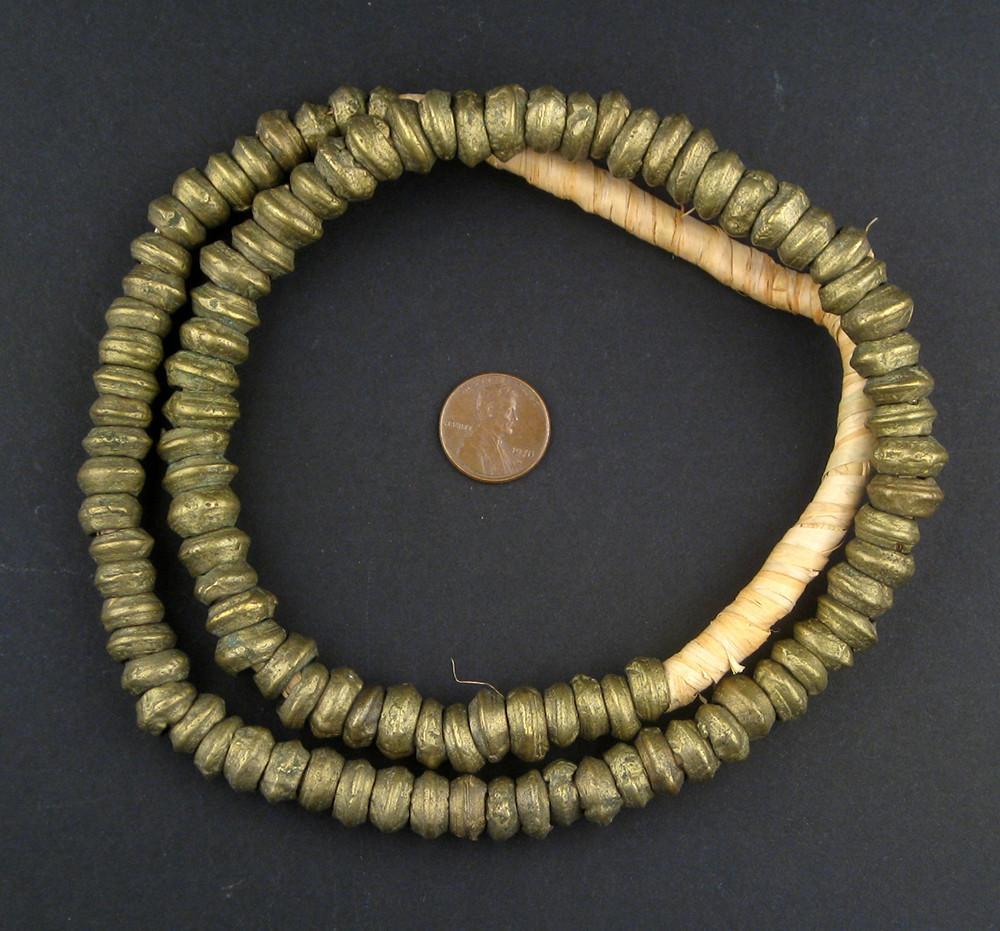 Old Nigerian Brass Rings — The Bead Chest