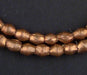 Cameroon Copper Bicone Beads - The Bead Chest