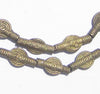 Smooth Sun Miniature Brass Baule Beads (8mm)