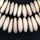 Graduated White Camel Bone Disk Beads - The Bead Chest
