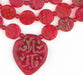 Vintage Red Arabic Hajj Beads - The Bead Chest