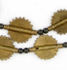 Sun Design Brass Baule Beads (25mm)