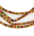 African Medley Vinyl Phono Record Beads (4mm) - The Bead Chest