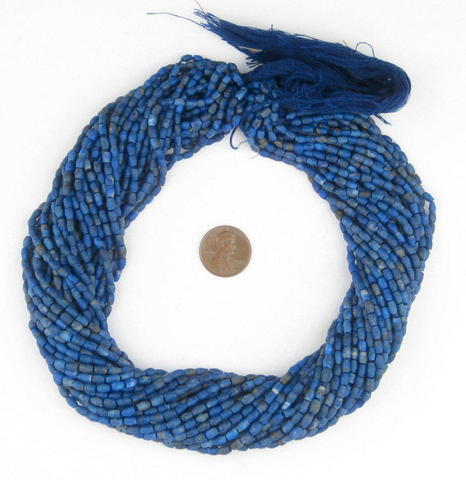 Lapis Lazuli Bicone Beads (5x3mm) - The Bead Chest