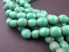 Emerald Green Naga Bead Necklace