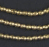 Ethiopian Brass Bicone Beads (5x5mm)
