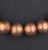 XL Ethiopian Copper Bicone Beads (18 x 22mm)