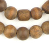 Round Antique Wood Prayer Beads