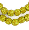 Springtime Fused Recycled Glass Beads (14mm)