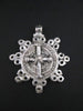Ethiopian Cast Metal Cross Pendant