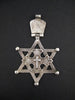 King David Falasha Cross Pendant (Large)