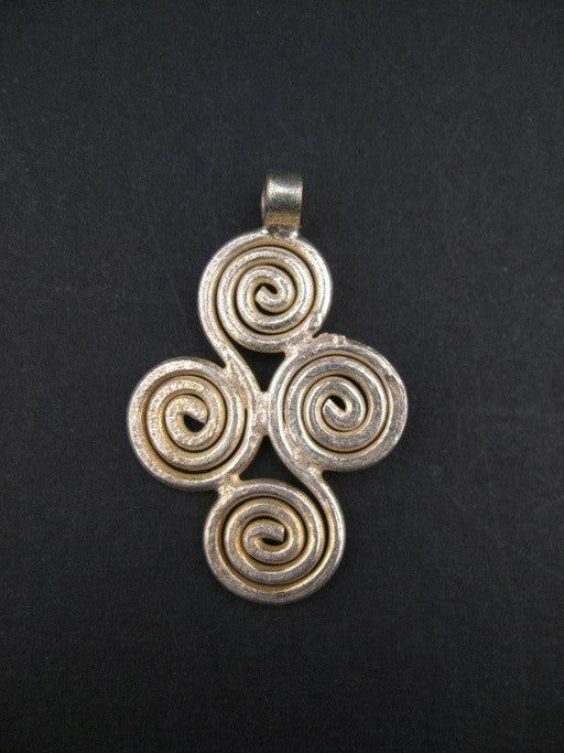 Ethiopian Four Leaf Ornament (23x38mm)