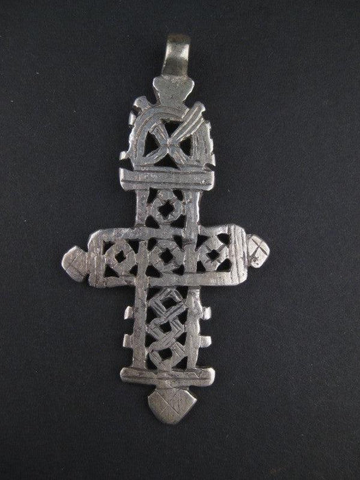 Ethiopian Coptic Cross Pendant (Large) - The Bead Chest
