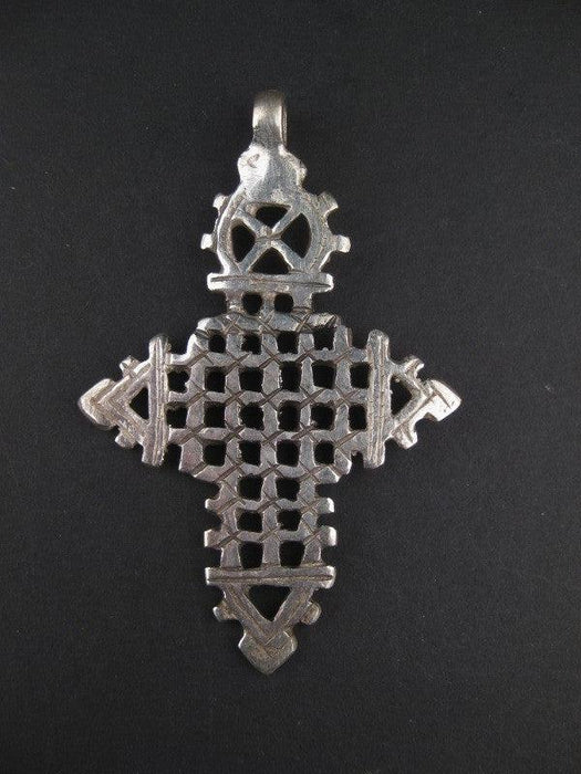 Ethiopian Coptic Cross Pendant (Large) - The Bead Chest