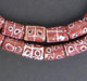 Old Venetian Tic-Tac-Toe Trade Beads - The Bead Chest