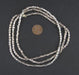Silver Ethiopian Scratch Beads (4x3mm) - The Bead Chest