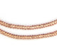 Short Copper Ethiopian Tube Beads (1.5x3mm) - The Bead Chest