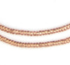 Short Copper Ethiopian Tube Beads (1.5x3mm)
