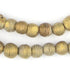 Wound Round Mini Ghana Brass Beads (9mm) - The Bead Chest