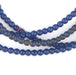 Navy Blue Baby Padre Olombo Beads - The Bead Chest