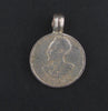 Old Haile Selassie Coin Pendant