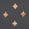 Ethiopian Copper Snowflake Ornament (Set of 4)