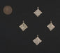 Silver Ethiopian Diamond Ornaments (Set of 4) - The Bead Chest