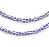 Red White and Blue Striped Chevron Beads