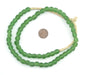 Verdant Green Recycled Glass Beads (9mm) - The Bead Chest