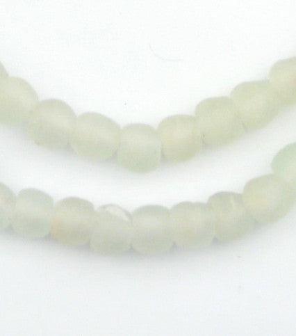 Clear Recycled Glass Beads (9mm) - The Bead Chest
