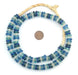 Ocean Medley Rondelle Recycled Glass Beads - The Bead Chest