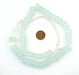Aqua Clear Faceted Recycled Java Glass Beads - The Bead Chest