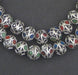 Tri-Color Enamel Berber Beads (10mm) - The Bead Chest