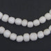 White Bone Nugget Beads (8mm) - Long Strand - The Bead Chest