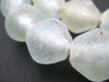 Jumbo Clear Recycled Glass Bicone Beads (25mm) - The Bead Chest