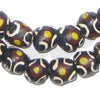 Tiger Krobo Powder Glass Beads