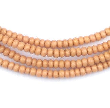 Pink Ghana Glass Beads (2 strands) - The Bead Chest