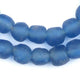 Blue Recycled Glass Beads (11mm) - The Bead Chest