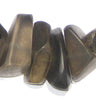 Moroccan Black Crystal Resin Beads