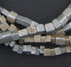 Old Mursi Ethiopian Aluminum Cube Beads