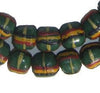 Krobo Fancy Powder Glass Beads
