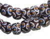 Krobo Fancy Powder Glass Beads