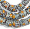 Jungle Design Krobo Powder Glass Beads